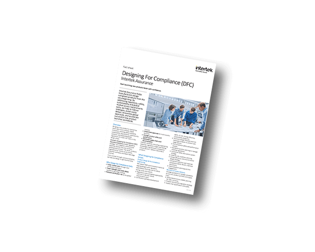 Designing for Compliance: Start Launching New Products Faster | Fact Sheet