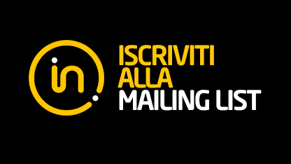 Banner iscriviti alla mailing list