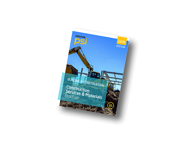 Intertek-PSI Construction Services brochure
